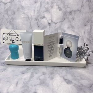 La Perla Gift Set-The Signature Sample Spray&Body Cream-1.5ml,30ml-2pc-BOXED-NEW